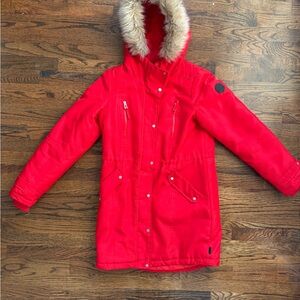 Vero Moda Winter Coat Red Ski Jacket